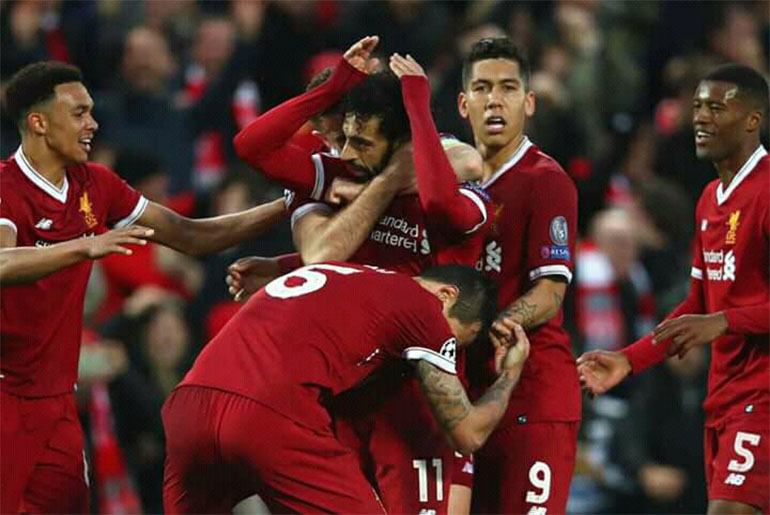 محمد صلاح يعطي الأفضلية لليفربول في إنتظار موقعة الإياب