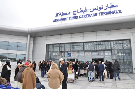 مطار تونس قرطاج: تحويل الرحلات الجوية القادمة من ايطاليا نحو المحطة الجوية “terminal 2”